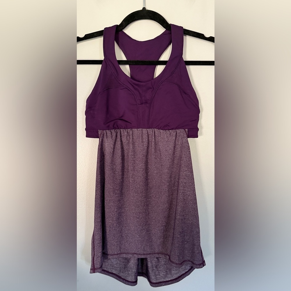 Lululemon TurboTank Top - Heathered Purple - Picture 2 of 4